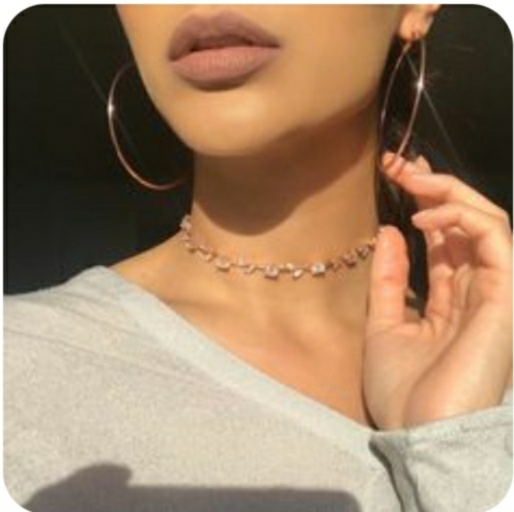 18K Yellow Gold Filled Hoop Earrings